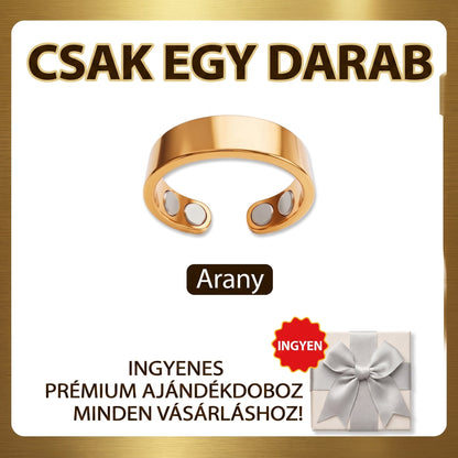 𝐗𝐈𝐌𝐎𝐍𝐓𝐇® Fogyókúrás Anyagcsere Mágneses Terápiás Gyűrű: Hárommagos Anyagcsere Aktiválás — Mindössze 30 perc naponta a Fogyás és a Nyirokkeringés támogatására — Plusz ízületi enyhülés, jobb alvás és mentális tisztaság.