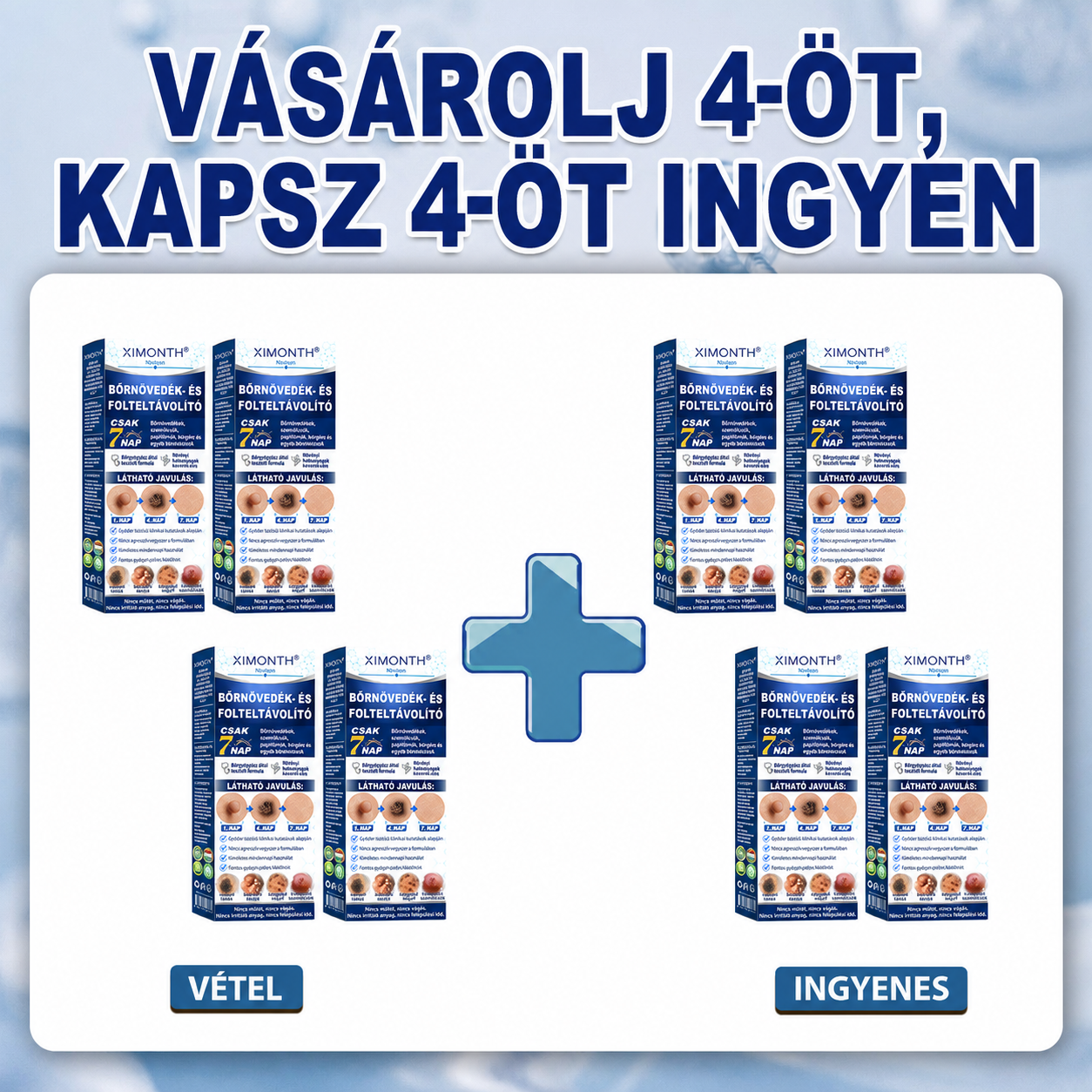 Hivatalos Márkabolt | 🚢🚢 𝐗𝐈𝐌𝐎𝐍𝐓𝐇® 7 napos Szemölcseltávolító Roll-on Ápoló Folyadék (Fájdalommentes rollerball technológia, hegek nélkül) 🐬