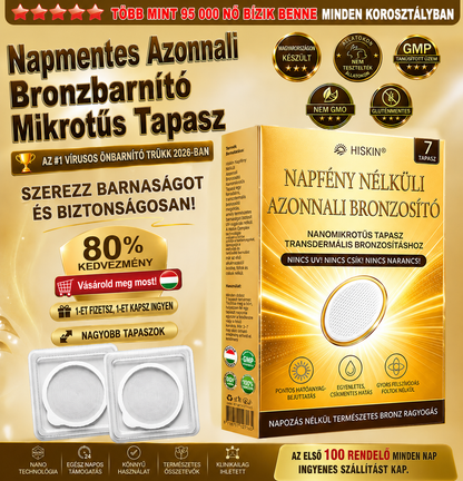 𝑯𝒊𝒔𝐤𝐢𝒏® 𝑨𝒛𝒐𝒏𝐧𝐚𝐥𝐢 𝐁𝐫𝐨𝒏𝒛𝒃𝒂𝒓𝐧í𝐭ó 𝐌𝐢𝐤𝐫𝐨𝒕ű𝒔 𝑻𝒂𝐩𝐚𝐬𝐳☀️𝑼𝐕 𝐧é𝐥𝐤ü𝒍✨ 𝑵𝒊𝒏𝐜𝐬 𝐃𝑯𝑨✨ 𝑵𝒊𝐧𝐜𝐬 𝐧𝐚𝐫𝒂𝒏𝒄𝒔𝒔á𝒓𝒈𝒂 á𝒓𝒏𝐲𝐚𝐥𝐚𝐭✨ 𝐀𝐤á𝒓 14 𝒏𝒂𝐩𝐨𝐬 𝐛𝐫𝐨𝐧𝒛𝒐𝒔 𝒓𝒂𝒈𝒚𝐨𝐠á𝐬