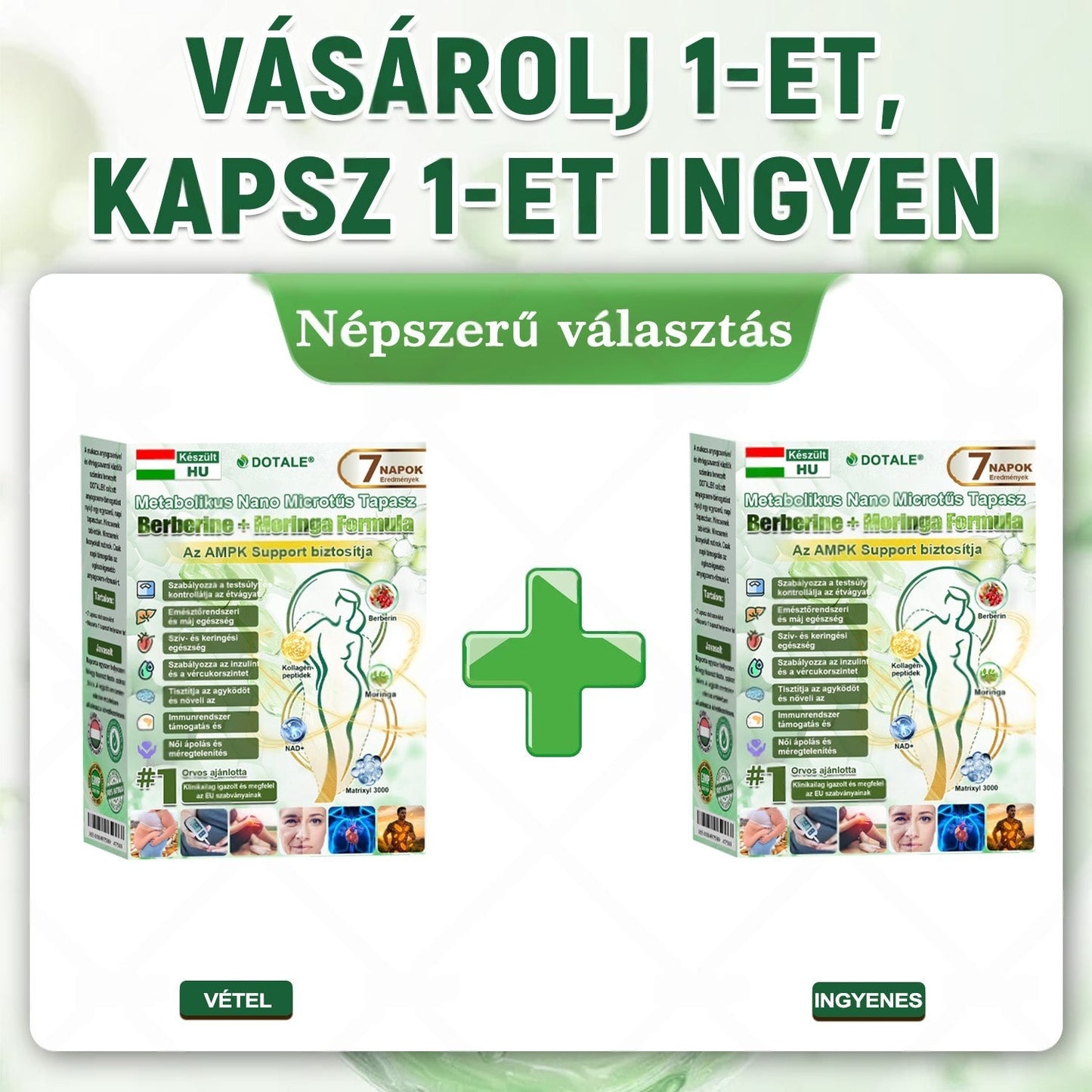 💥𝑫𝑶𝖳𝖠𝐋𝐄® 𝑴𝒆𝐭𝐚𝐛𝐨𝐥𝐢𝐤𝐮𝐬 𝑵𝒂𝐧𝐨 𝑴𝒊𝒌𝒓𝐨𝐭ú𝐬 𝑇𝑎𝒑𝐚𝐬𝐳(Csak naponta egyszer használható, látható eredmények 7 napon belül!) ✅ Berenil + Moringa formuláció, ideális tömegtúlzsúlláshoz, bőrhiányossághoz, cukorbetegséghez, apnához és ízületi problémákhoz 💥🎇
