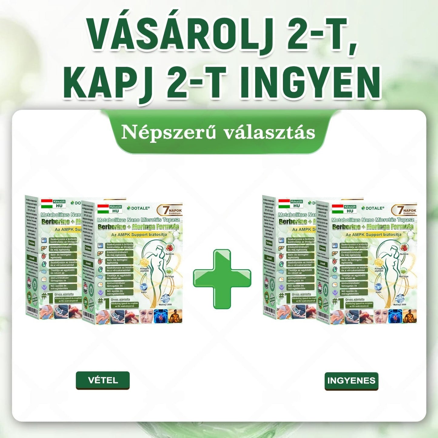 💥𝑫𝑶𝖳𝖠𝐋𝐄® 𝑴𝒆𝐭𝐚𝐛𝐨𝐥𝐢𝐤𝐮𝐬 𝑵𝒂𝐧𝐨 𝑴𝒊𝒌𝒓𝐨𝐭ú𝐬 𝑇𝑎𝒑𝐚𝐬𝐳(Csak naponta egyszer használható, látható eredmények 7 napon belül!) ✅ Berenil + Moringa formuláció, ideális tömegtúlzsúlláshoz, bőrhiányossághoz, cukorbetegséghez, apnához és ízületi problémákhoz 💥🎇