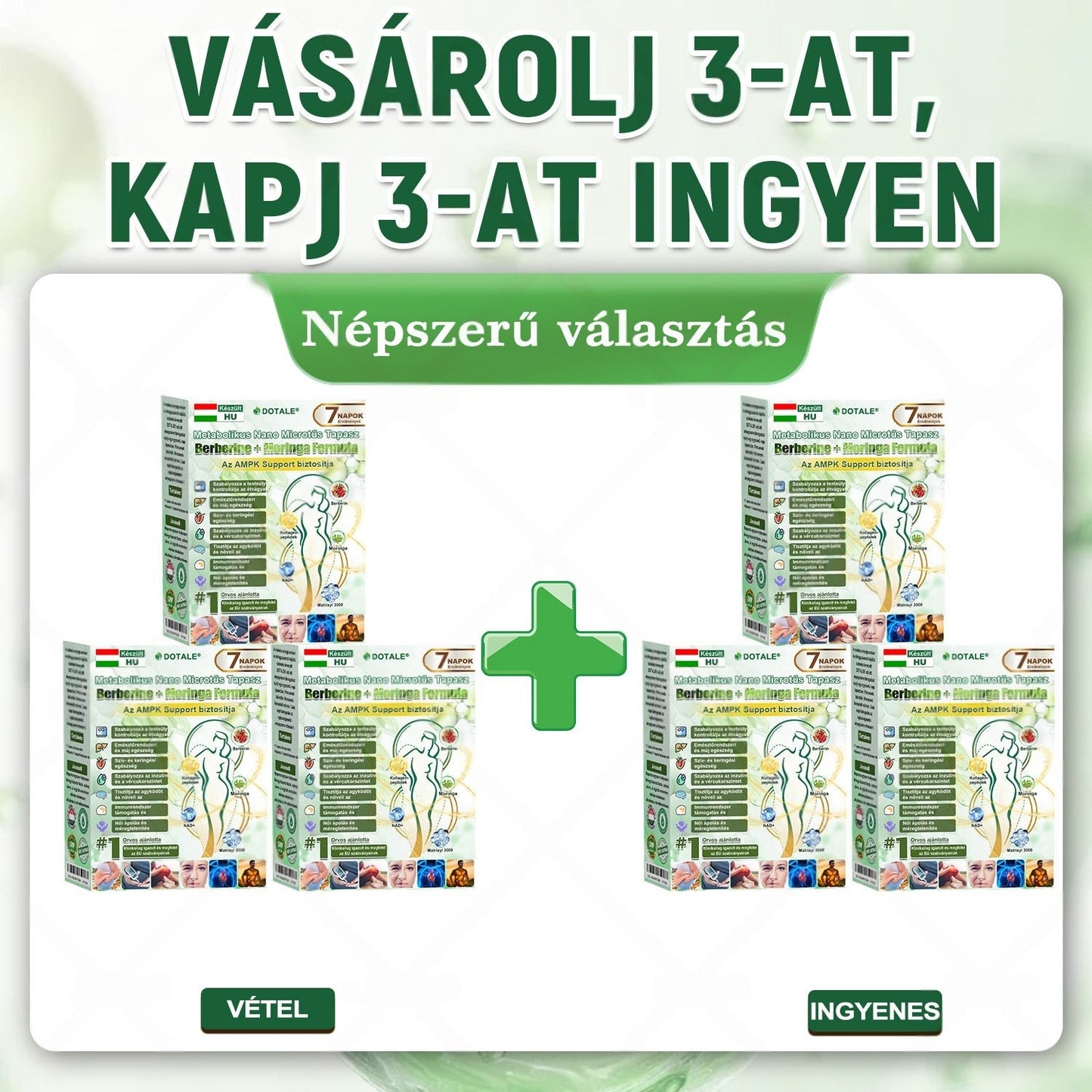 💥𝑫𝑶𝖳𝖠𝐋𝐄® 𝑴𝒆𝐭𝐚𝐛𝐨𝐥𝐢𝐤𝐮𝐬 𝑵𝒂𝐧𝐨 𝑴𝒊𝒌𝒓𝐨𝐭ú𝐬 𝑇𝑎𝒑𝐚𝐬𝐳(Csak naponta egyszer használható, látható eredmények 7 napon belül!) ✅ Berenil + Moringa formuláció, ideális tömegtúlzsúlláshoz, bőrhiányossághoz, cukorbetegséghez, apnához és ízületi problémákhoz 💥🎇