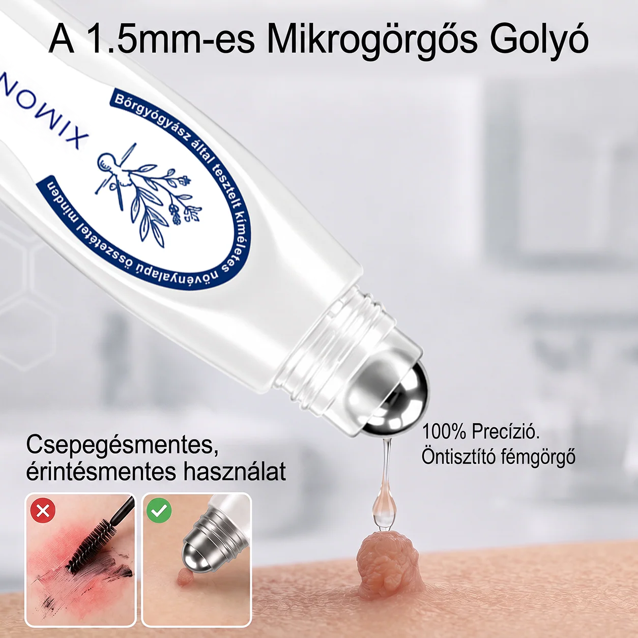 Hivatalos Márkabolt | 🚢🚢 𝐗𝐈𝐌𝐎𝐍𝐓𝐇® 7 napos Szemölcseltávolító Roll-on Ápoló Folyadék (Fájdalommentes rollerball technológia, hegek nélkül) 🐬
