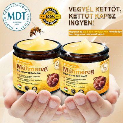 💟🏡✨ Magyarországon készült és innen szállítjuk 🌟  𝐕𝐋𝐒𝑉𝐿𝑆® Méh𝐦é𝐫𝐞𝐠 Bőrhely𝐫𝐞á𝐥𝐥í𝐭ó Krém 🔥 UTOLSÓ NAP – 80% KEDVEZMÉNY