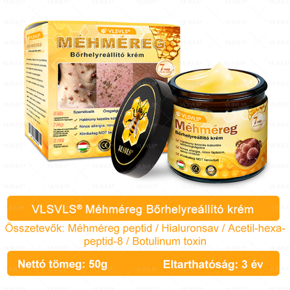 💟🏡✨ Magyarországon készült és innen szállítjuk 🌟  𝐕𝐋𝐒𝑉𝐿𝑆® Méh𝐦é𝐫𝐞𝐠 Bőrhely𝐫𝐞á𝐥𝐥í𝐭ó Krém 🔥 UTOLSÓ NAP – 80% KEDVEZMÉNY