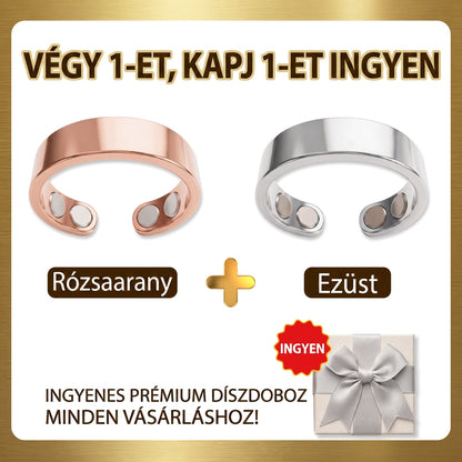 𝐗𝐈𝐌𝐎𝐍𝐓𝐇® Fogyókúrás Anyagcsere Mágneses Terápiás Gyűrű: Hárommagos Anyagcsere Aktiválás — Mindössze 30 perc naponta a Fogyás és a Nyirokkeringés támogatására — Plusz ízületi enyhülés, jobb alvás és mentális tisztaság.